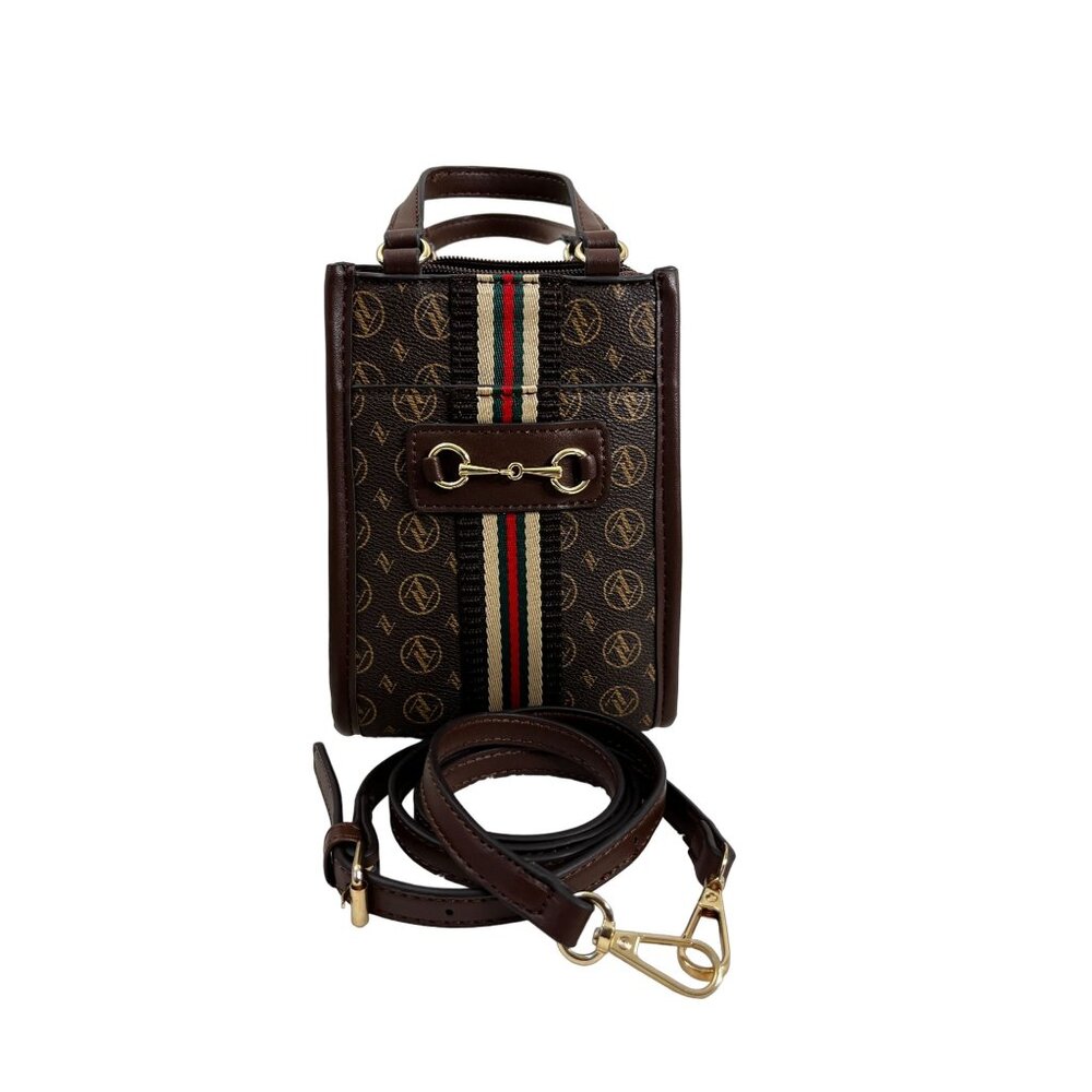 Adrienne Vittadini Signature Collection Phone Holder Crossbody - Picture 11 of 16
